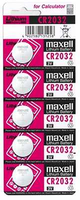 Maxell Litio Boton Cr2032 Blister 5